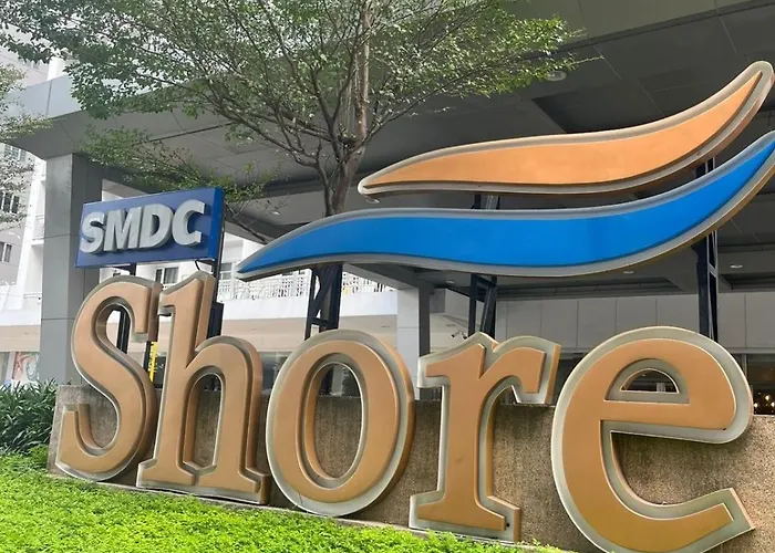 Apartment Vsm Staycation-shore Residences Moa View With Balcony Manila