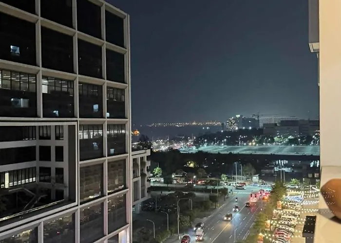 Apartment Vsm Staycation-shore Residences Moa View With Balcony Manila