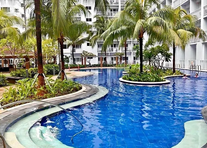 Apartment Vsm Staycation-shore Residences Moa View With Balcony *